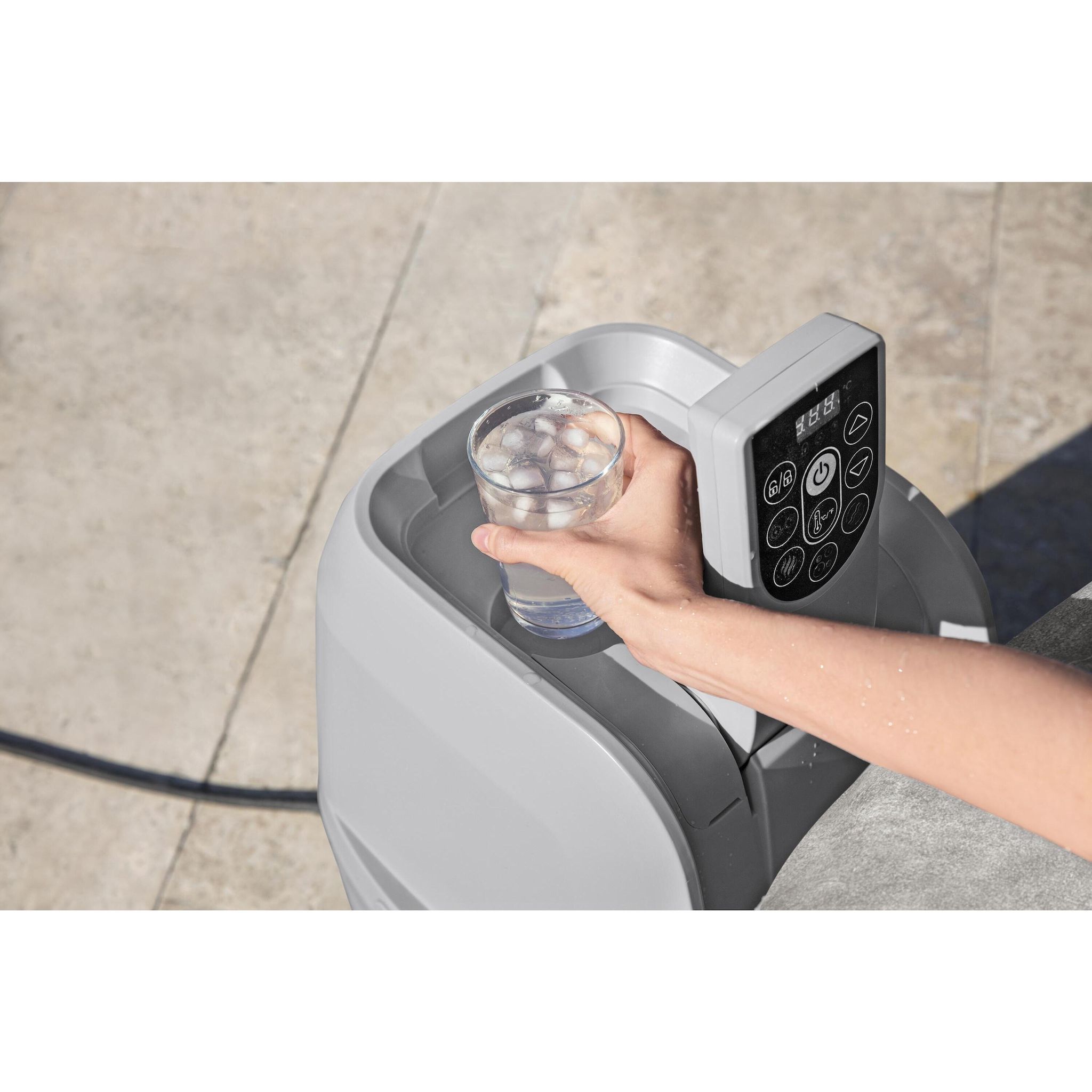 Voir la diapositive 15 : BESTWAY Spa gonflable rond Lay-Z-Spa Zurich 180 x 66 cm - 2/4 personnes