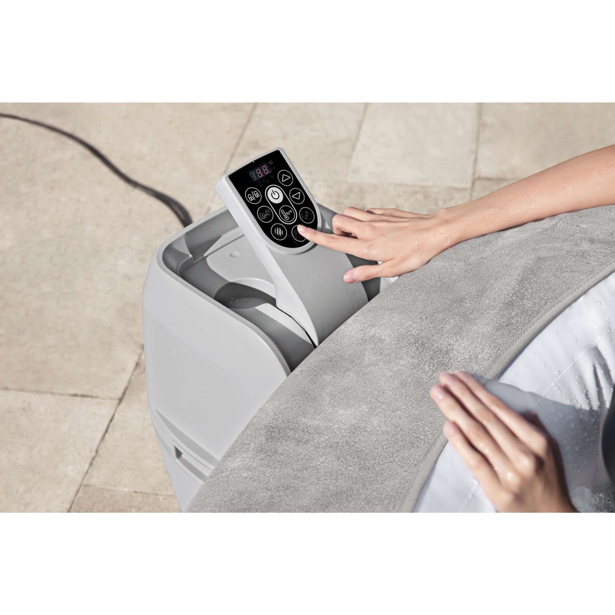 Voir la diapositive 16 : BESTWAY Spa gonflable rond Lay-Z-Spa Zurich 180 x 66 cm - 2/4 personnes