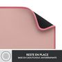 Voir la diapositive 7 : LOGITECH Tapis de souris BUREAU - Rose
