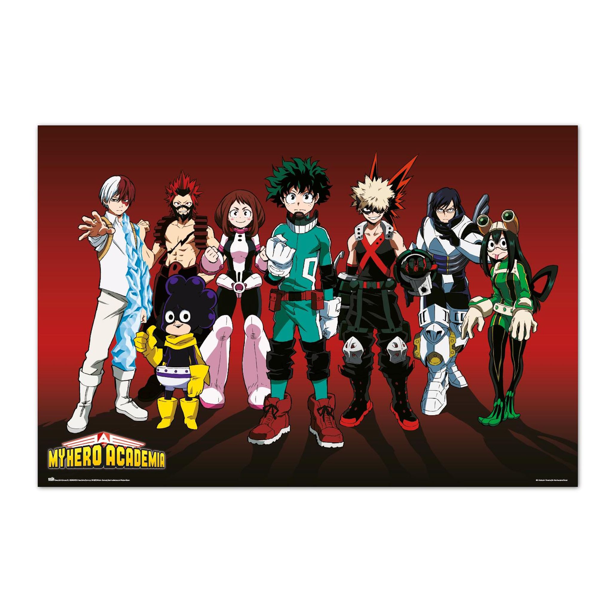 GRUPO ERIK Poster Hero Version My Hero Academia