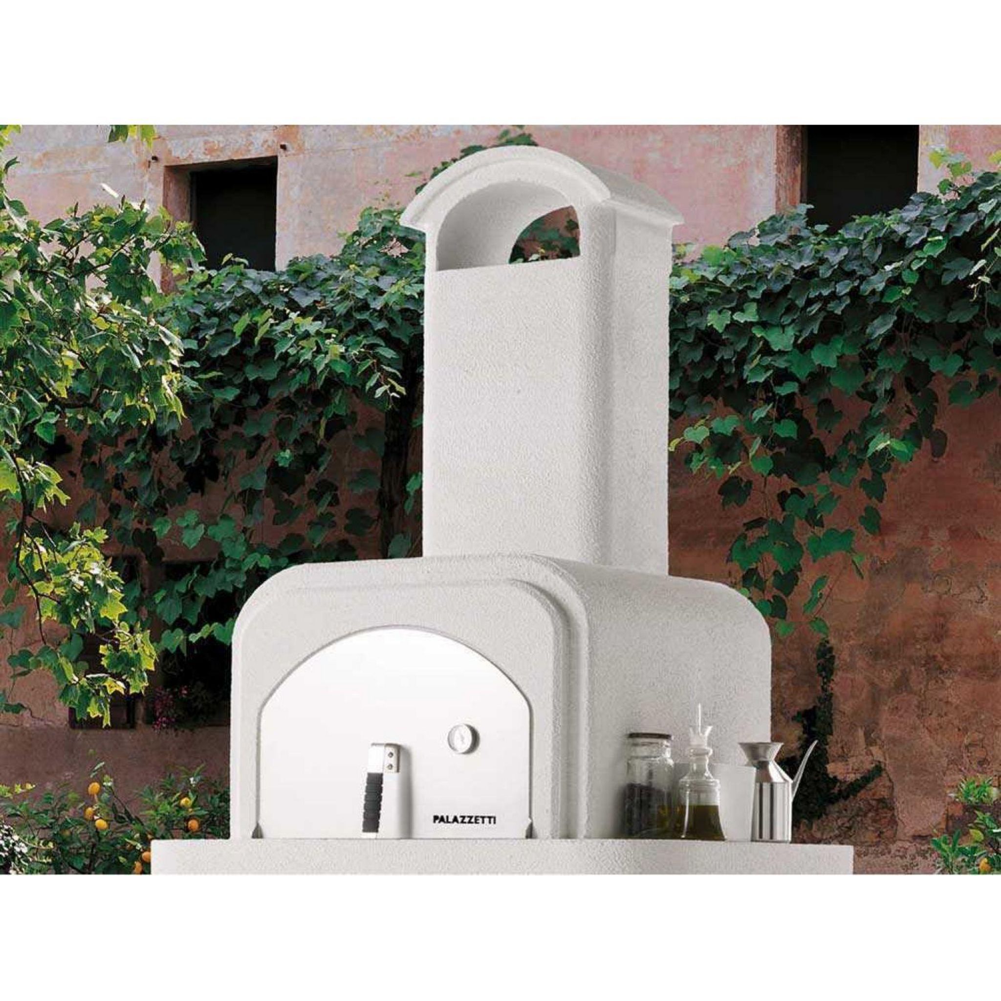 Voir la diapositive 4 : EASY GARDEN BY PALAZZETTI Barbecue - four combiné fixe charbon - En pierre - PAMPLONA