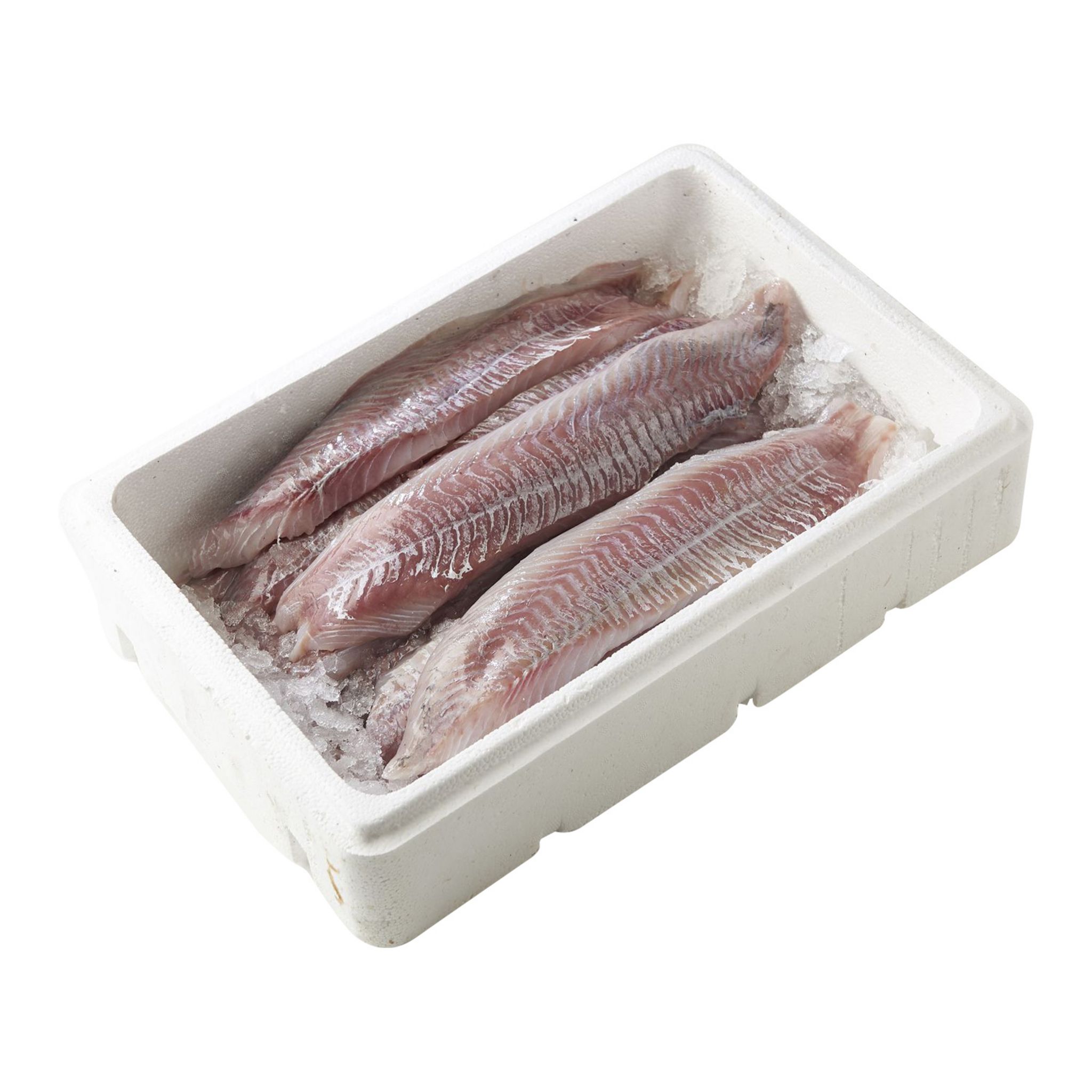 LA MARÉE DU JOUR Filet de lieu noir en caisse 2kg