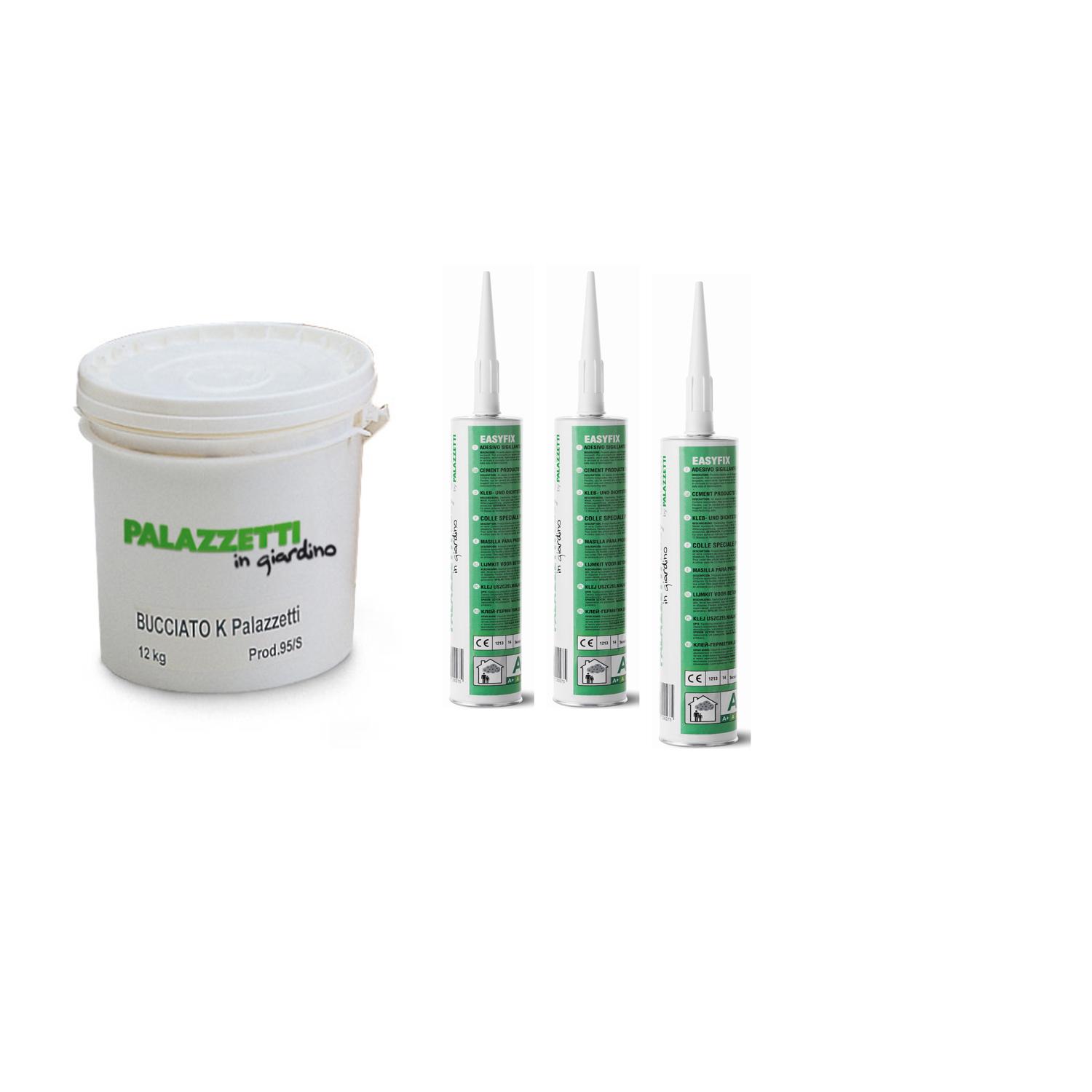 Voir la diapositive 2 : PALAZZETTI Kit assemblage pour barbecue : peinture au quartz + easyfix