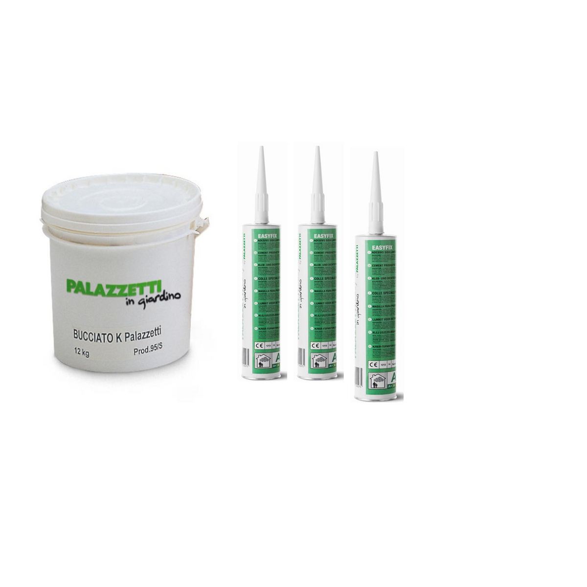 PALAZZETTI Kit assemblage pour barbecue : peinture au quartz + easyfix