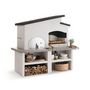 Voir la diapositive 2 : EASY GARDEN BY PALAZZETTI Barbecue - four combiné fixe charbon - En pierre - NEW ZEALAND 2