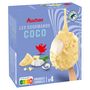 Voir la diapositive 2 : AUCHAN Bâtonnets glacés façon rocher à la noix de coco 4 pièces 202g