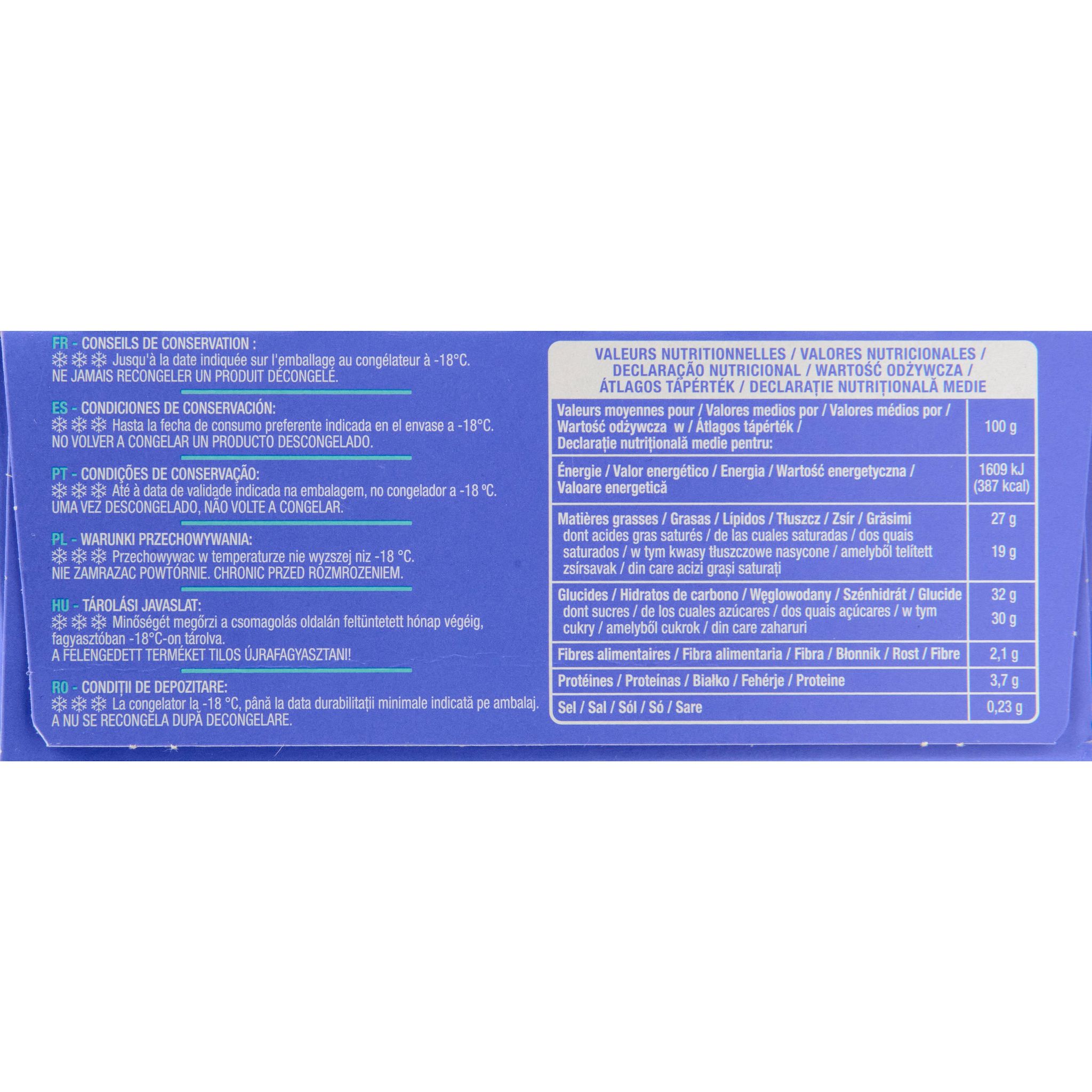 Voir la diapositive 4 : AUCHAN Bâtonnets glacés façon rocher à la noix de coco 4 pièces 202g