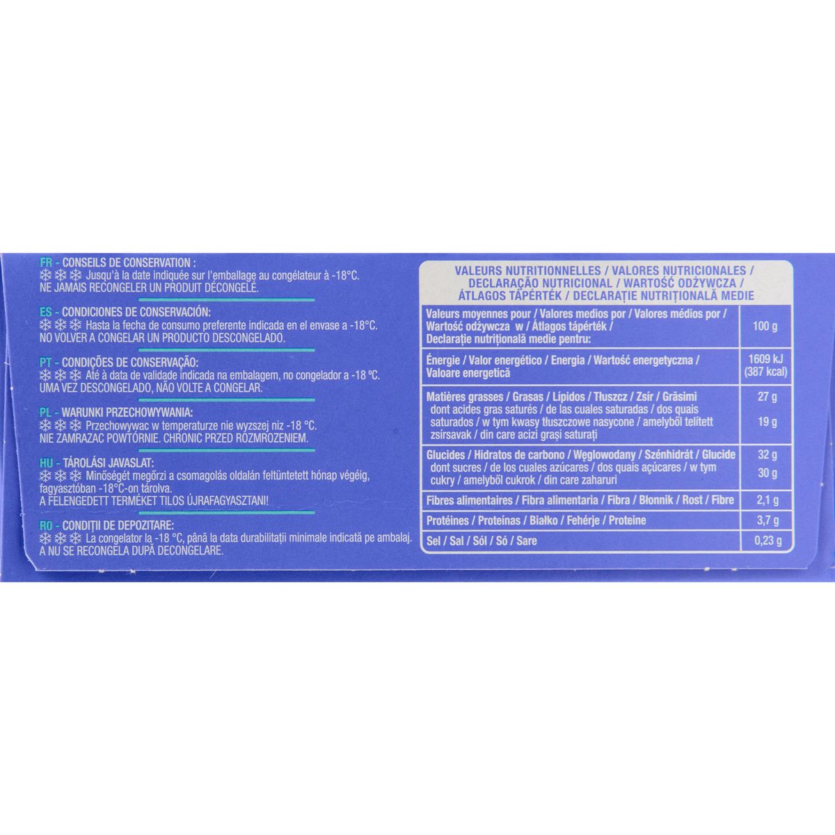 AUCHAN Bâtonnets glacés façon rocher à la noix de coco 4 pièces 202g