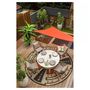 Voir la diapositive 2 : JARDILINE Table de jardin - 6 places - Aluminium - Blanc - CAPRI