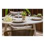 Voir la diapositive 3 : JARDILINE Table de jardin - 6 places - Aluminium - Blanc - CAPRI