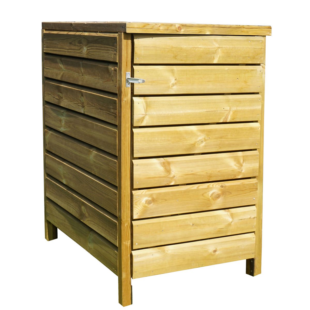 FOREST STYLE Cache poubelle en bois NESTON