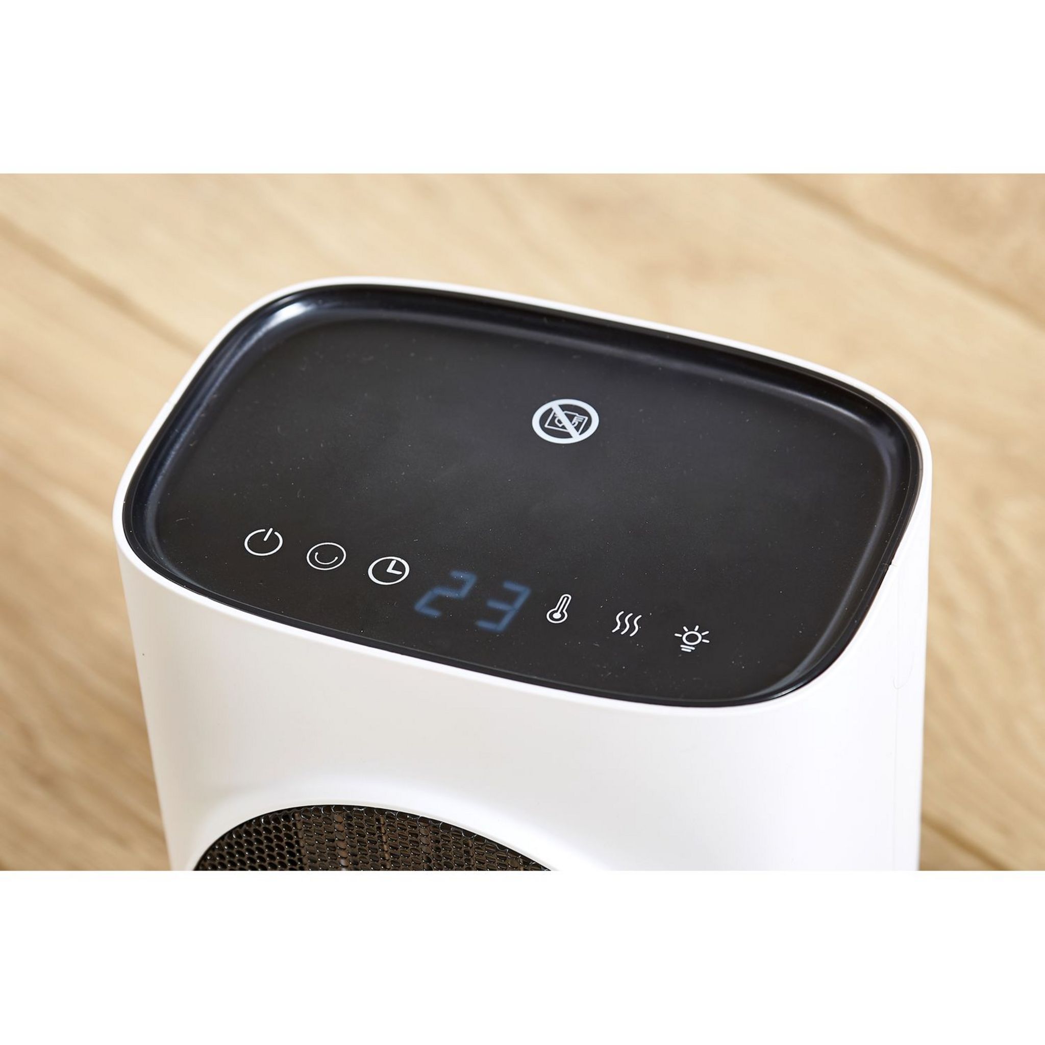 Voir la diapositive 2 : QILIVE Chauffage soufflant Q.6116 - Blanc