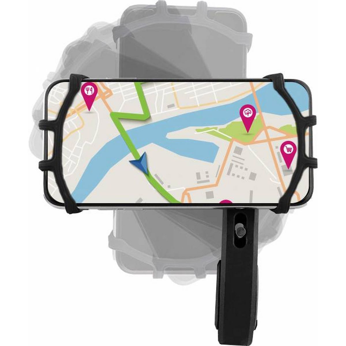 URBAN MOOV Trotti Support Téléphone portable - Noir