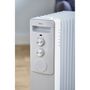 Voir la diapositive 3 : QILIVE Chauffage électrique Q.6121 - Blanc
