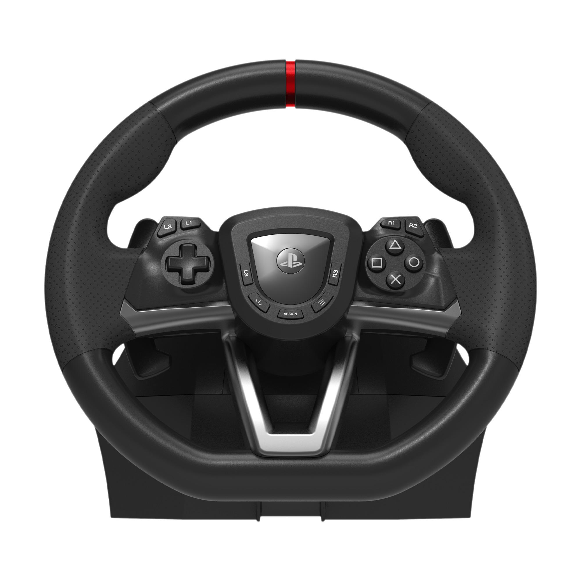 Voir la diapositive 3 : HORI Volant de course noir pour PS5 et PC Apex