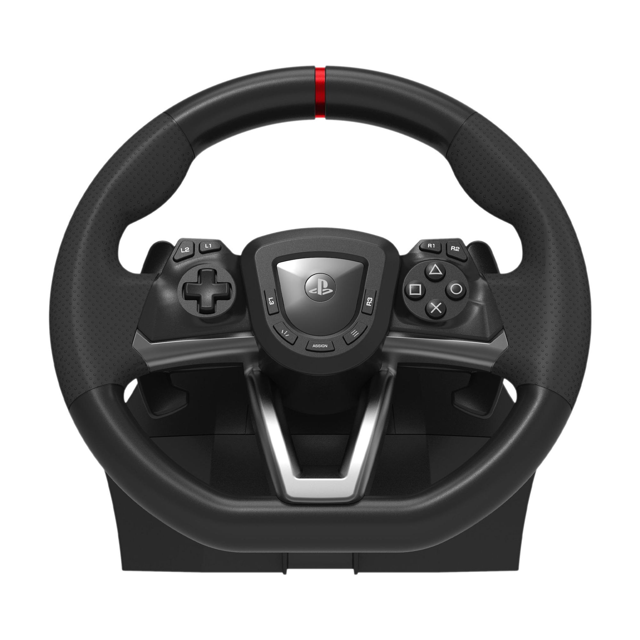 Voir la diapositive 3 : HORI Volant de course noir pour PS5 et PC Apex