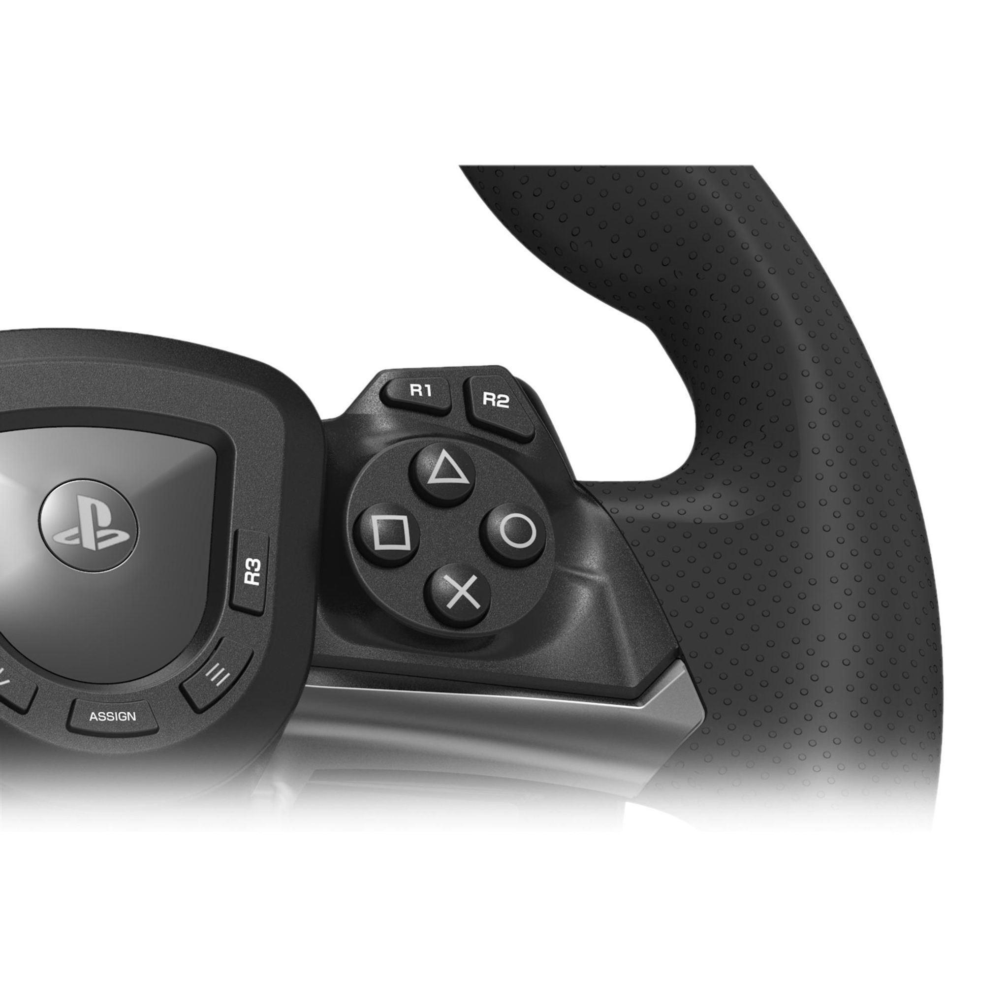 Voir la diapositive 4 : HORI Volant de course noir pour PS5 et PC Apex