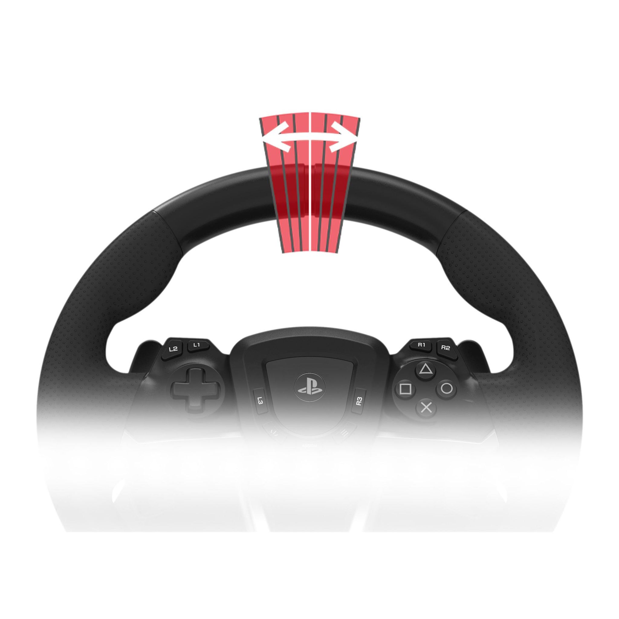 Voir la diapositive 6 : HORI Volant de course noir pour PS5 et PC Apex
