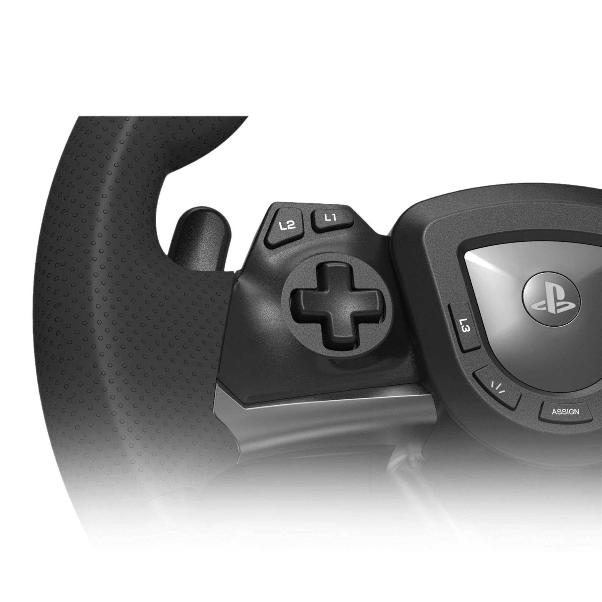 Voir la diapositive 7 : HORI Volant de course noir pour PS5 et PC Apex