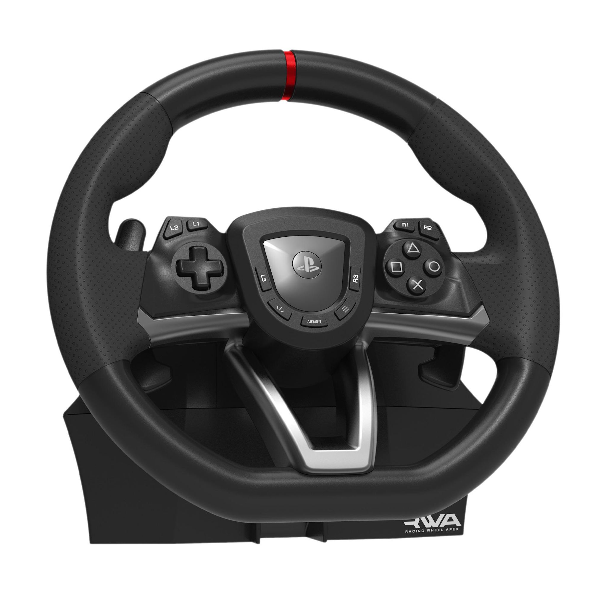 Voir la diapositive 10 : HORI Volant de course noir pour PS5 et PC Apex