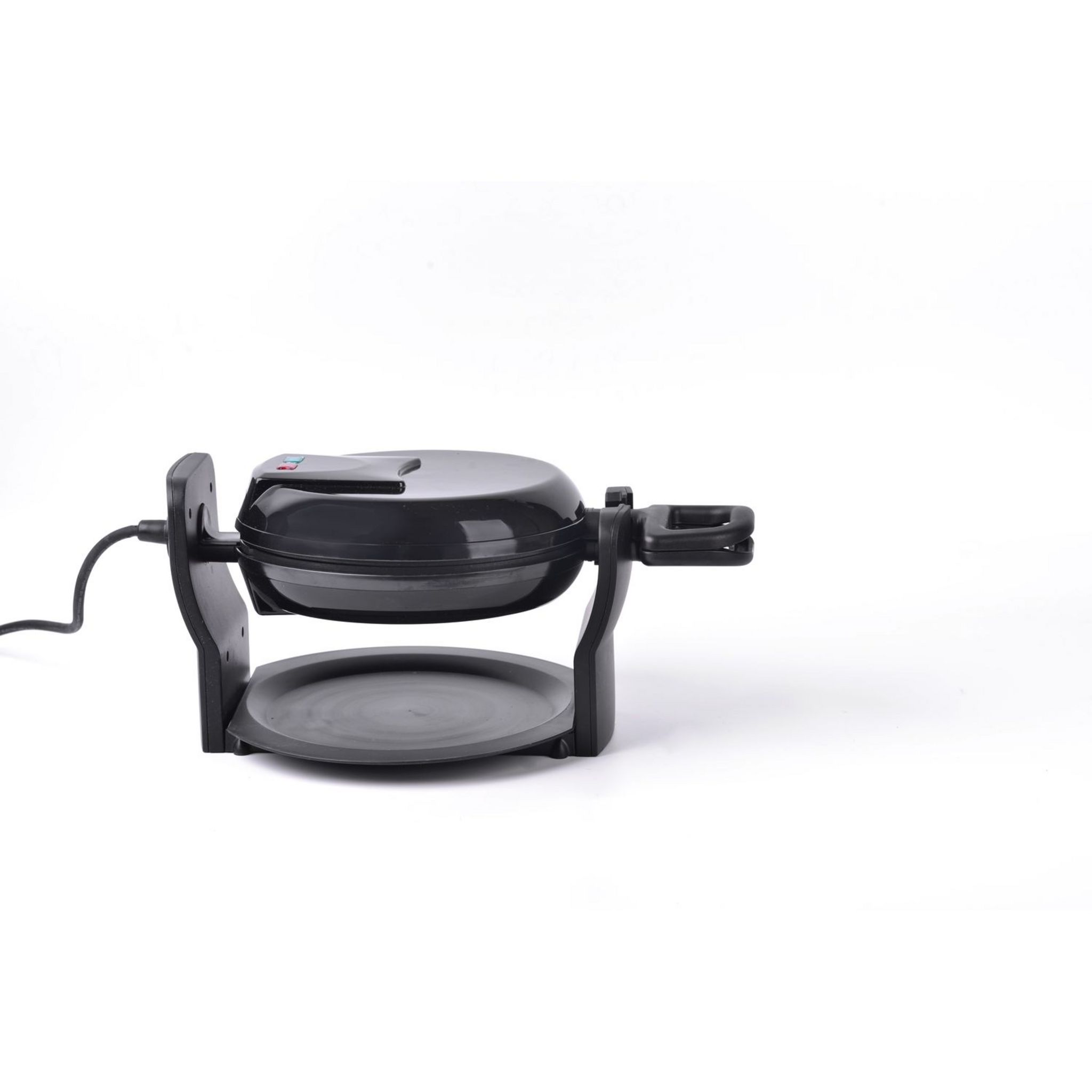 Voir la diapositive 2 : QILIVE Gaufrier rond rotatif Q.5405 - Noir