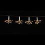 Voir la diapositive 2 : ACTUEL Guirlande Extérieure 384 LED Blanc Chaud 10m Motif Fleur