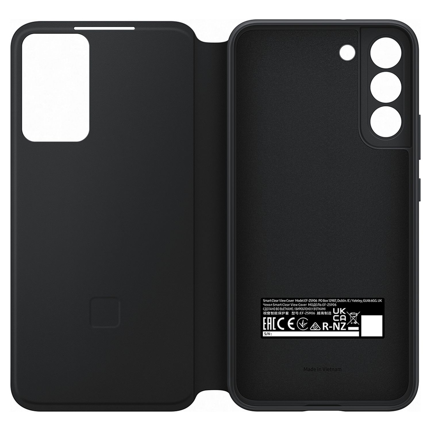 Voir la diapositive 4 : BIGBEN Étui Porfolio pour Samsung Galaxy S22+  - Noir