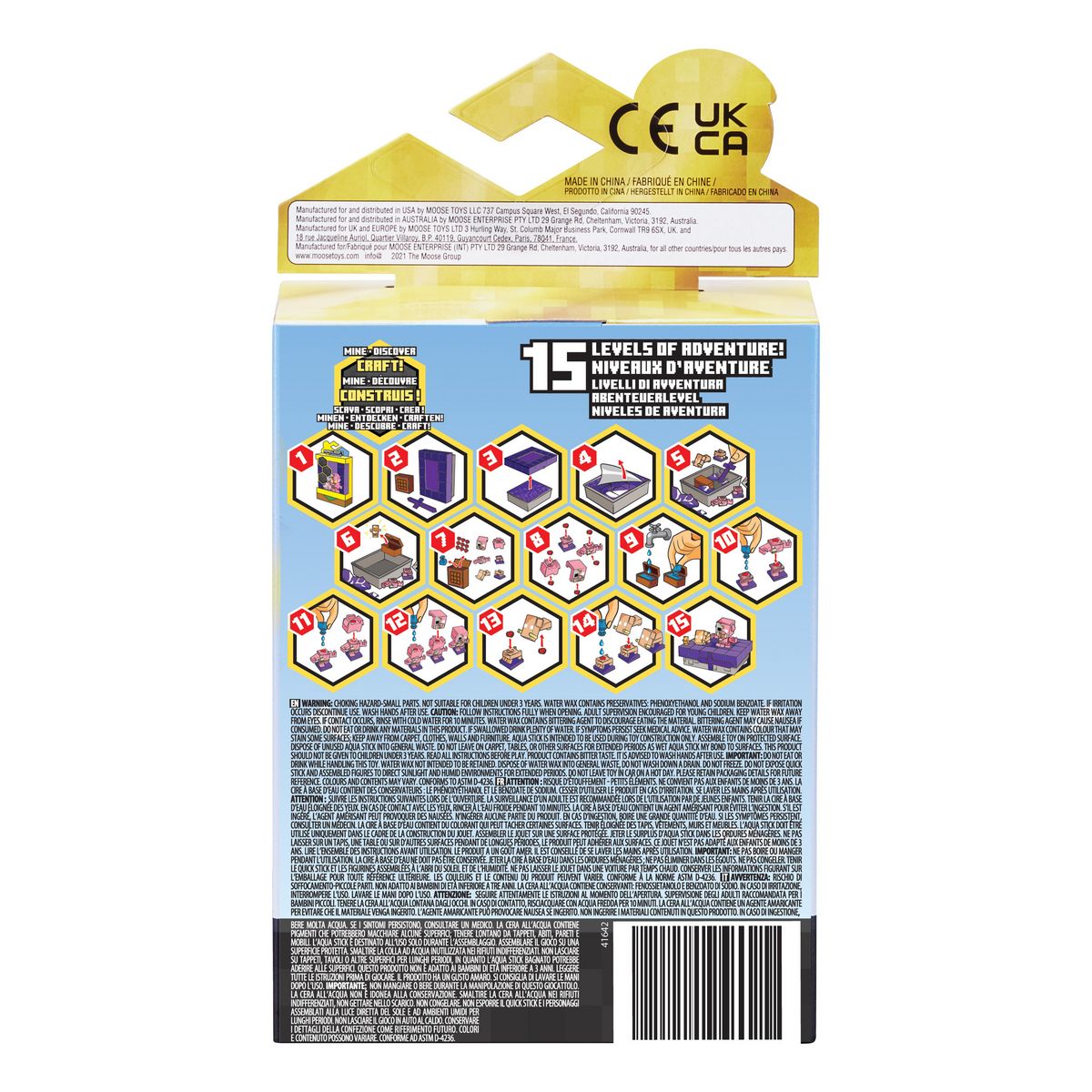 MOOSE Figurine Minecraft et mini Créature