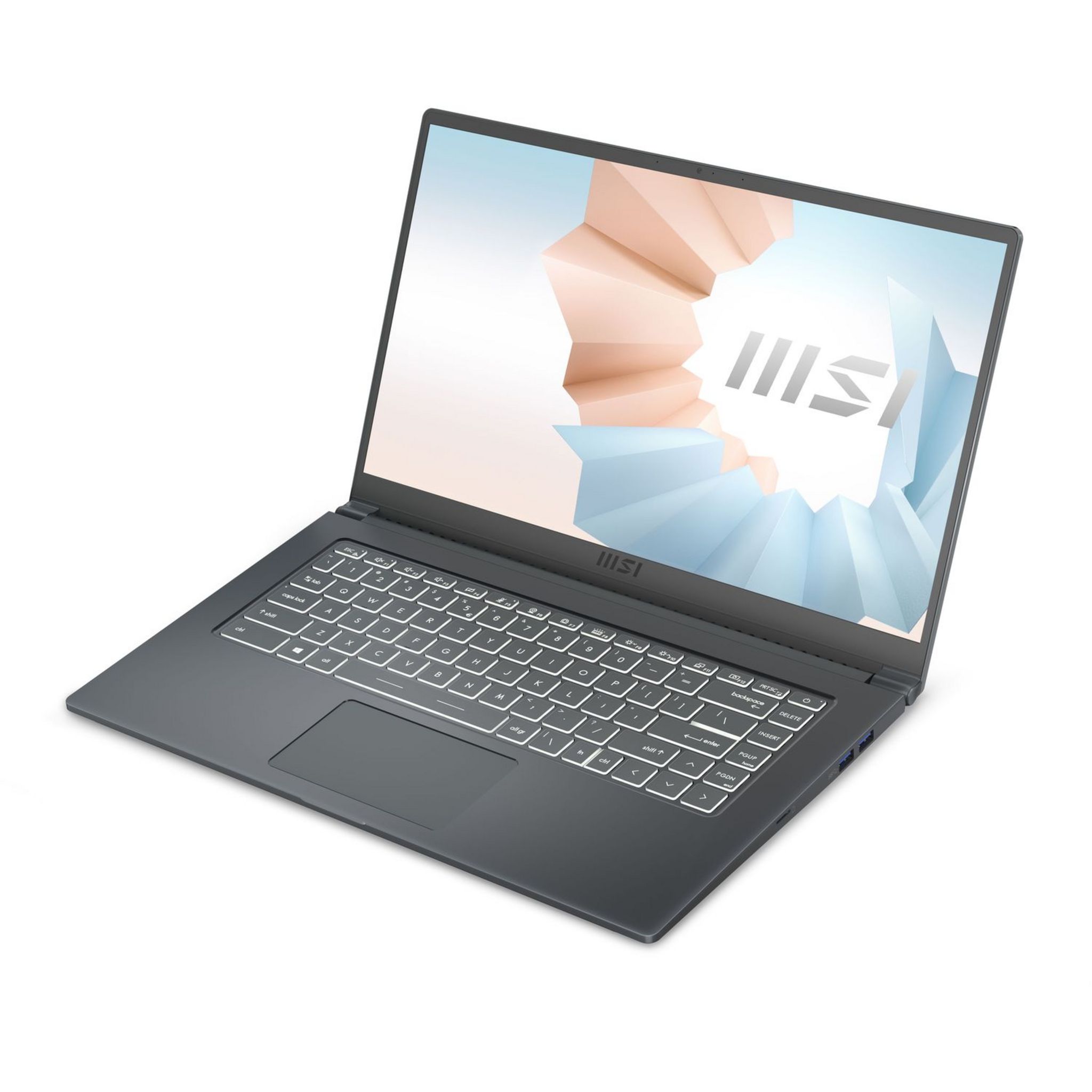 Voir la diapositive 9 : MSI Ordinateur portable MODERN 15 A1MU-1021FR - Gris