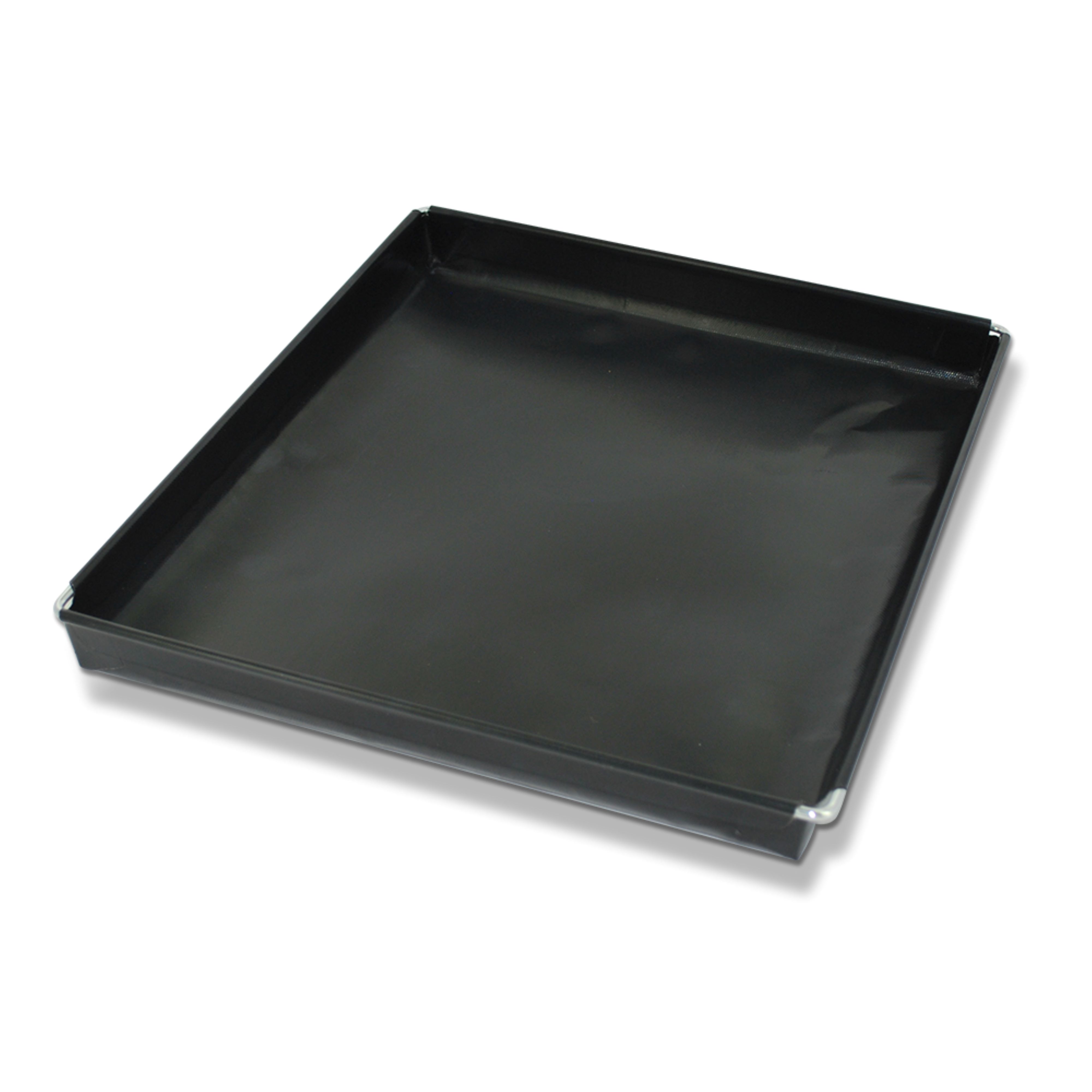 Voir la diapositive 2 : Petit plat de cuisson barbecue/four 19x29x3cm - Noir
