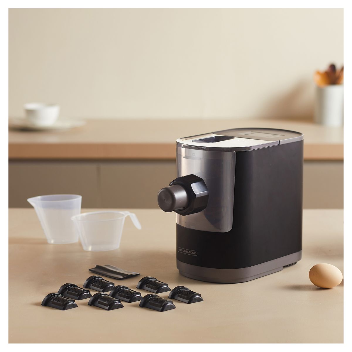 Voir la diapositive 12 : KITCHENCOOK Machine à pâtes KPASTA 24M - Noir