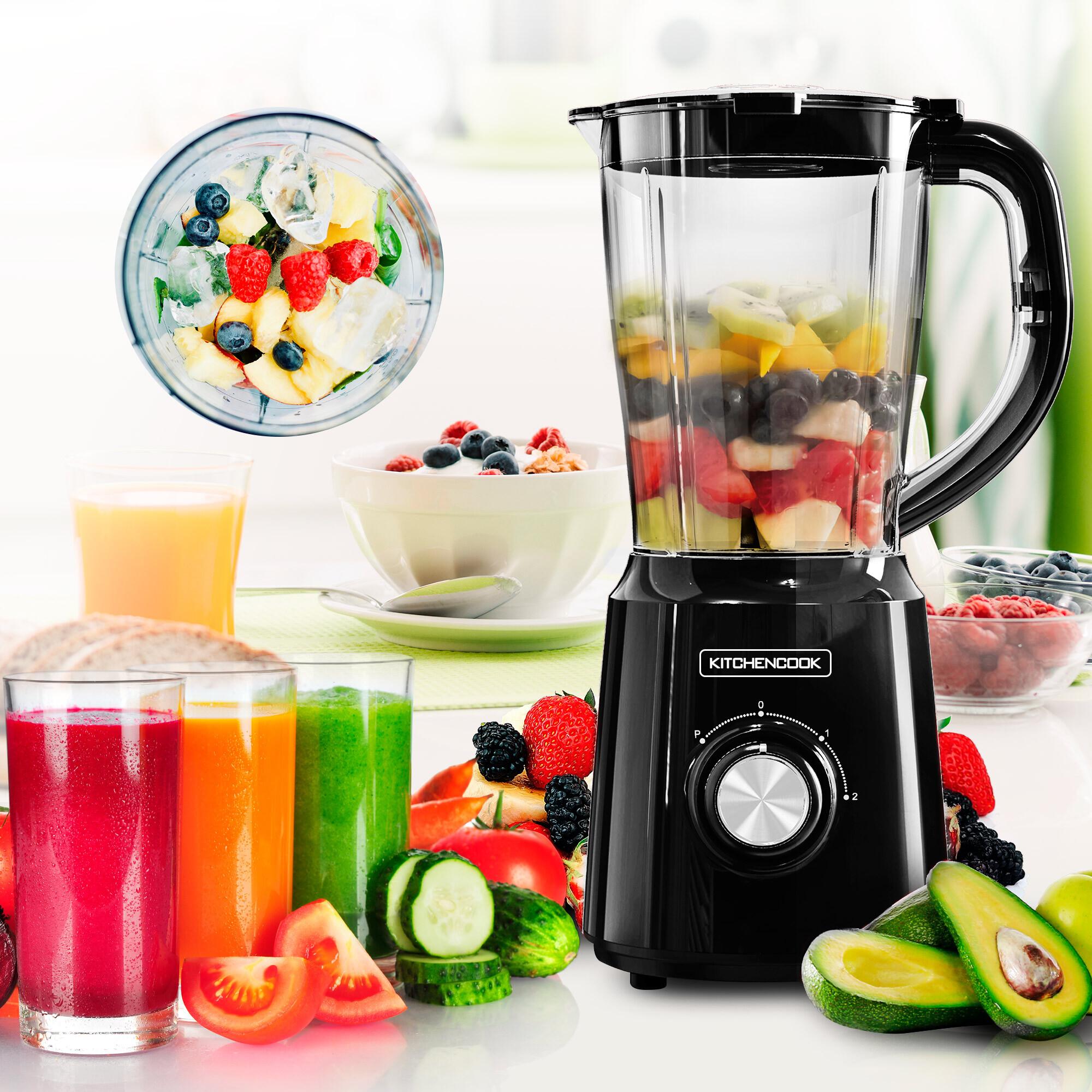 Voir la diapositive 2 : KITCHENCOOK Blender B5TURBO - Noir