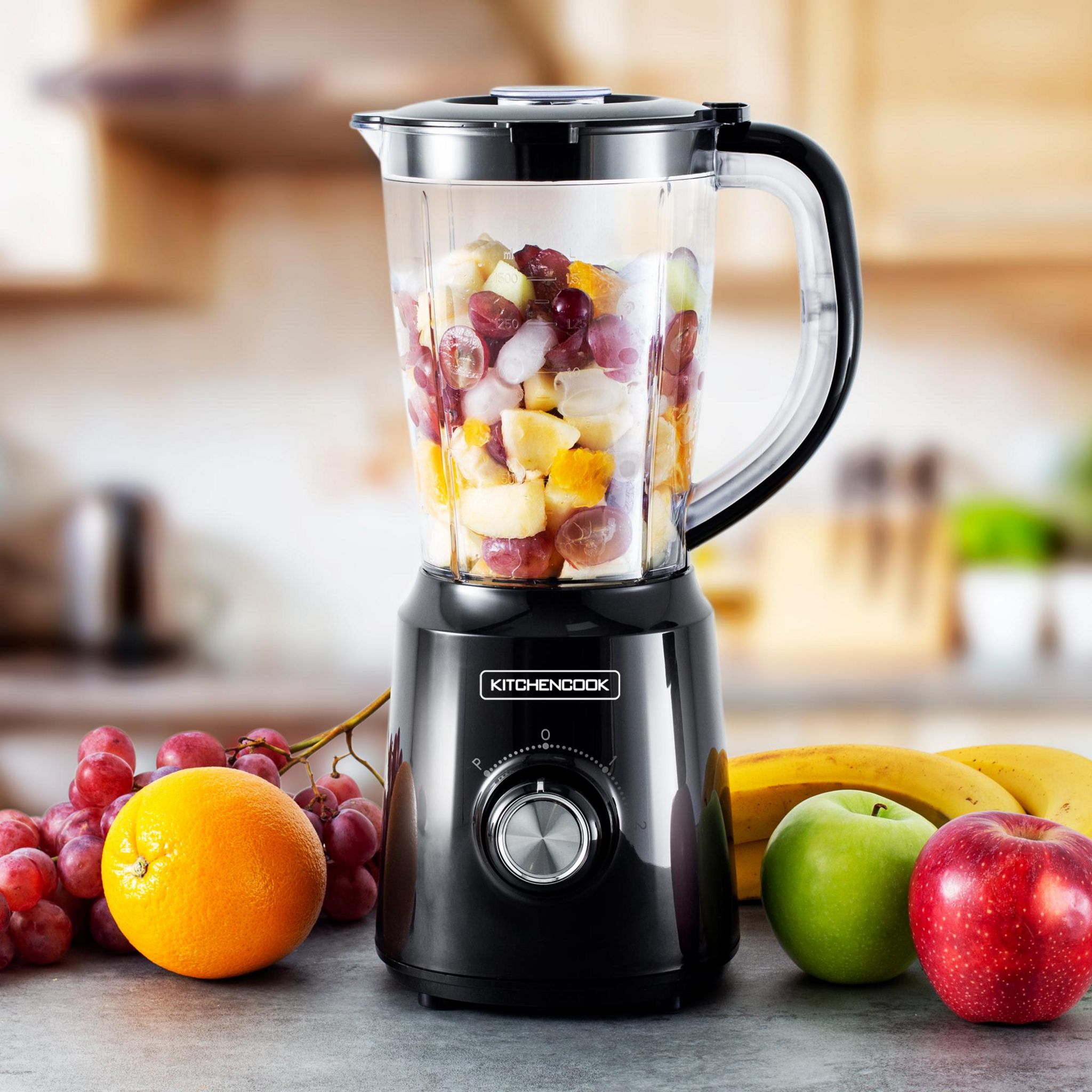 Voir la diapositive 3 : KITCHENCOOK Blender B5TURBO - Noir