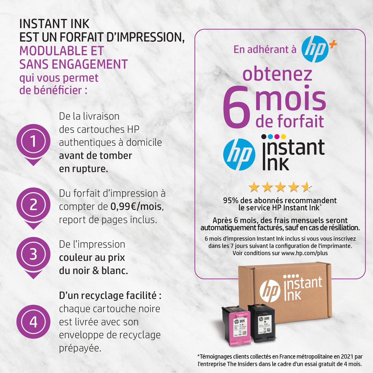 HP Imprimante DESKJET 2723E Terracotta - compatible Instant Ink 