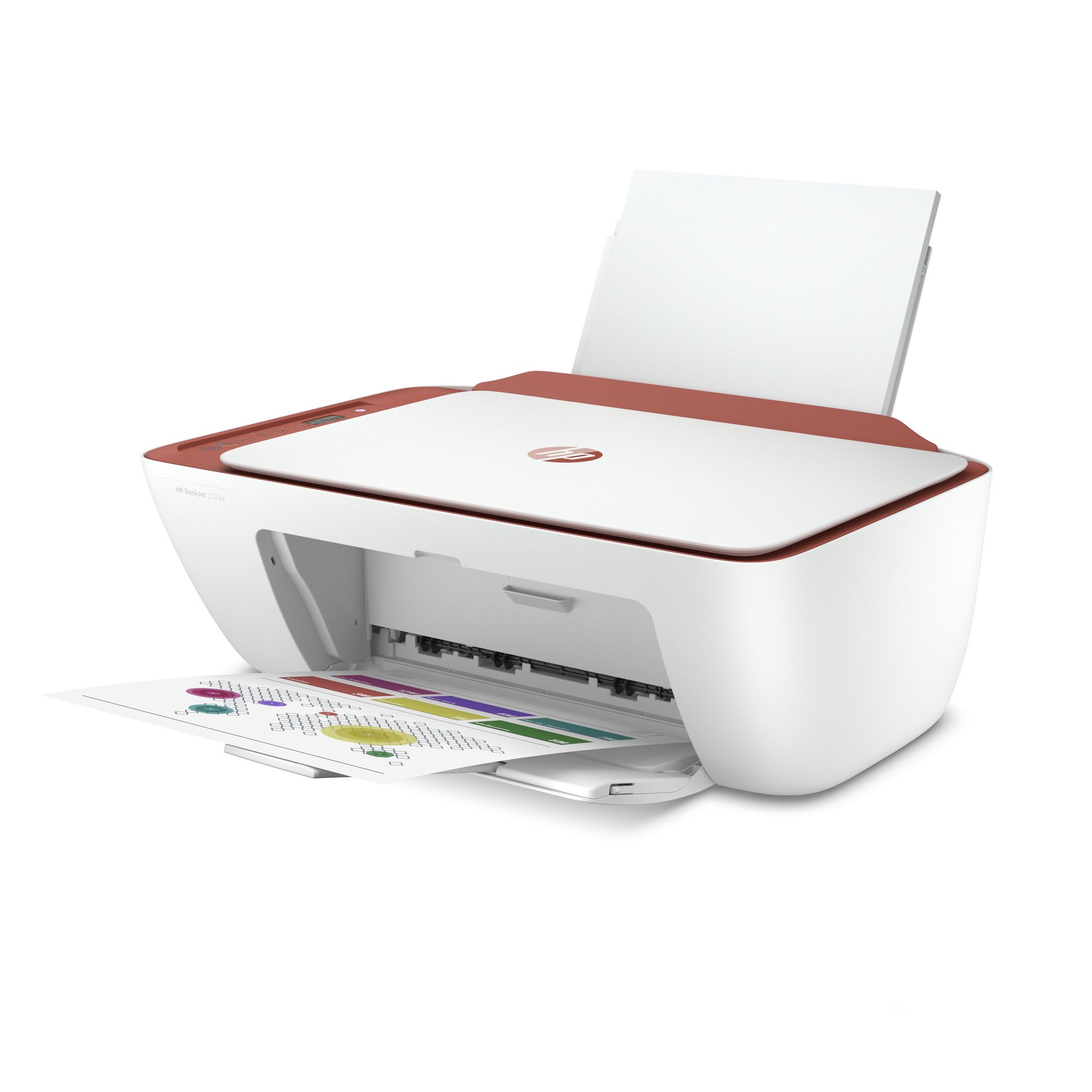 Voir la diapositive 8 : HP Imprimante DESKJET 2723E Terracotta - compatible Instant Ink 