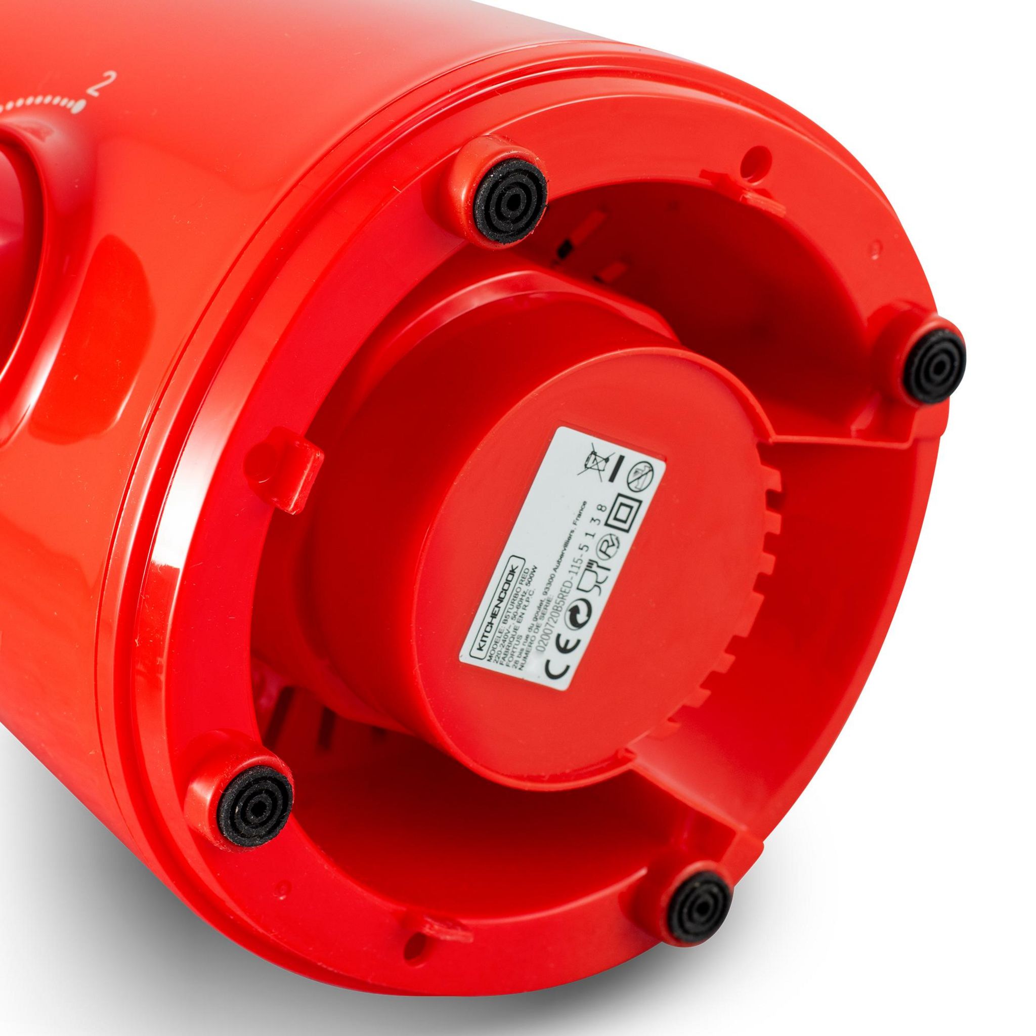 Voir la diapositive 9 : KITCHENCOOK Blender B5TURBO - Rouge