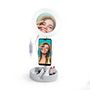 Voir la diapositive 3 : YOGHI Miroir selfie LED MRR1  - Blanc