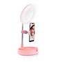 Voir la diapositive 5 : YOGHI Miroir selfie LED MRR1  - Rose
