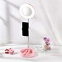 Voir la diapositive 6 : YOGHI Miroir selfie LED MRR1  - Rose
