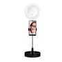 Voir la diapositive 5 : YOGHI Miroir selfie LED MRR1  - Noir