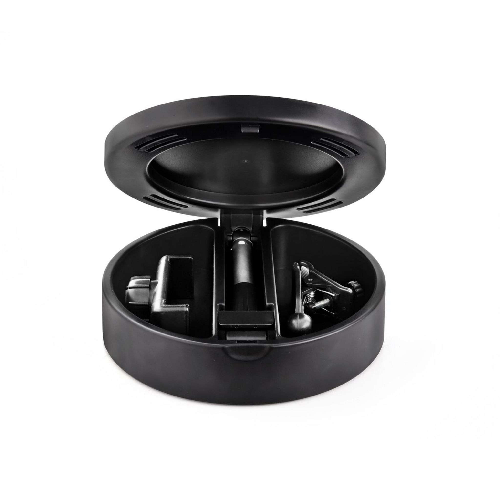 Voir la diapositive 8 : YOGHI Miroir selfie LED MRR1  - Noir