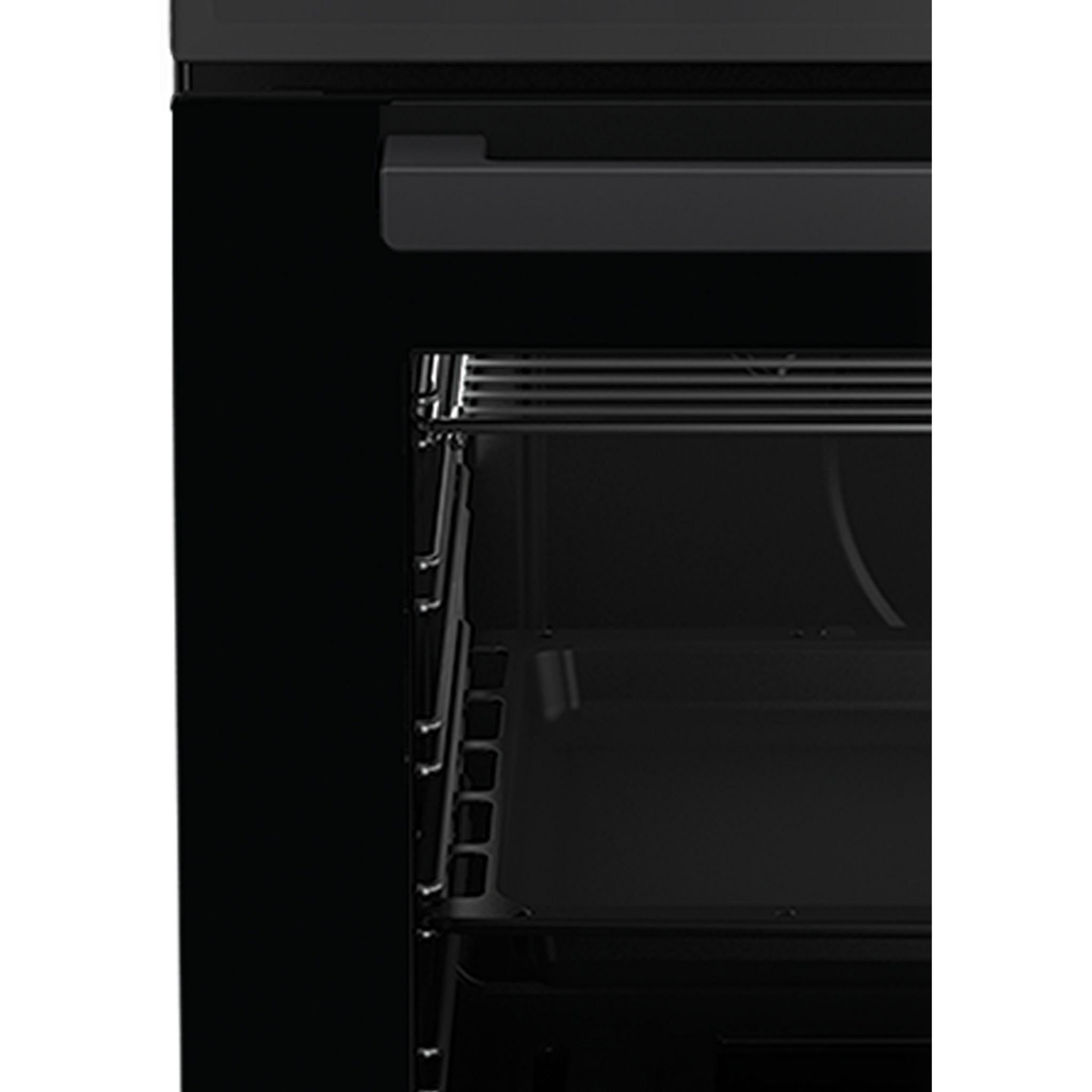 Voir la diapositive 6 : BEKO Cuisinière vitrocéramique FSS57100GAC - 50 cm, 4 Foyers