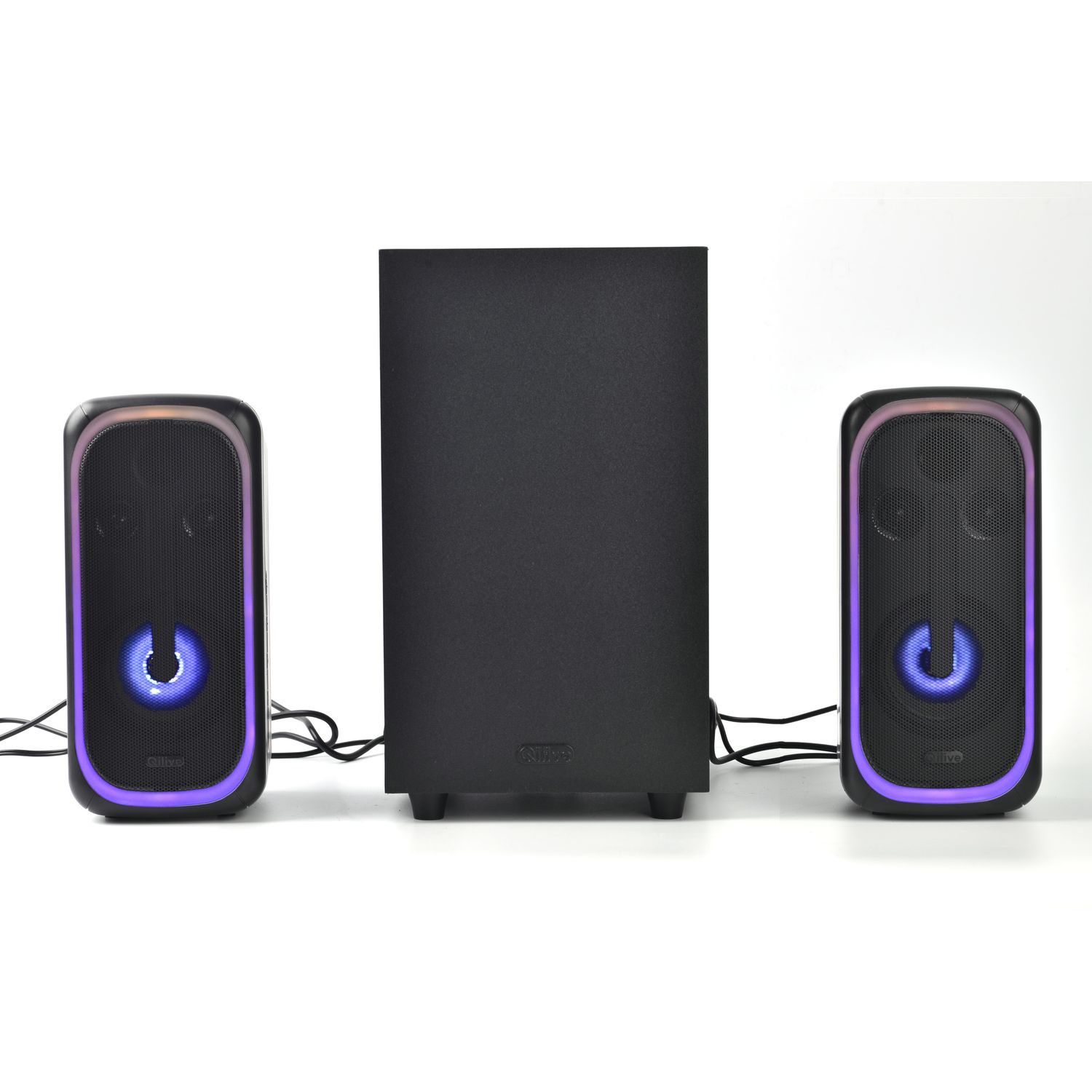 Voir la diapositive 3 : QILIVE Enceinte portable GAMING BT 2.1 - Noir