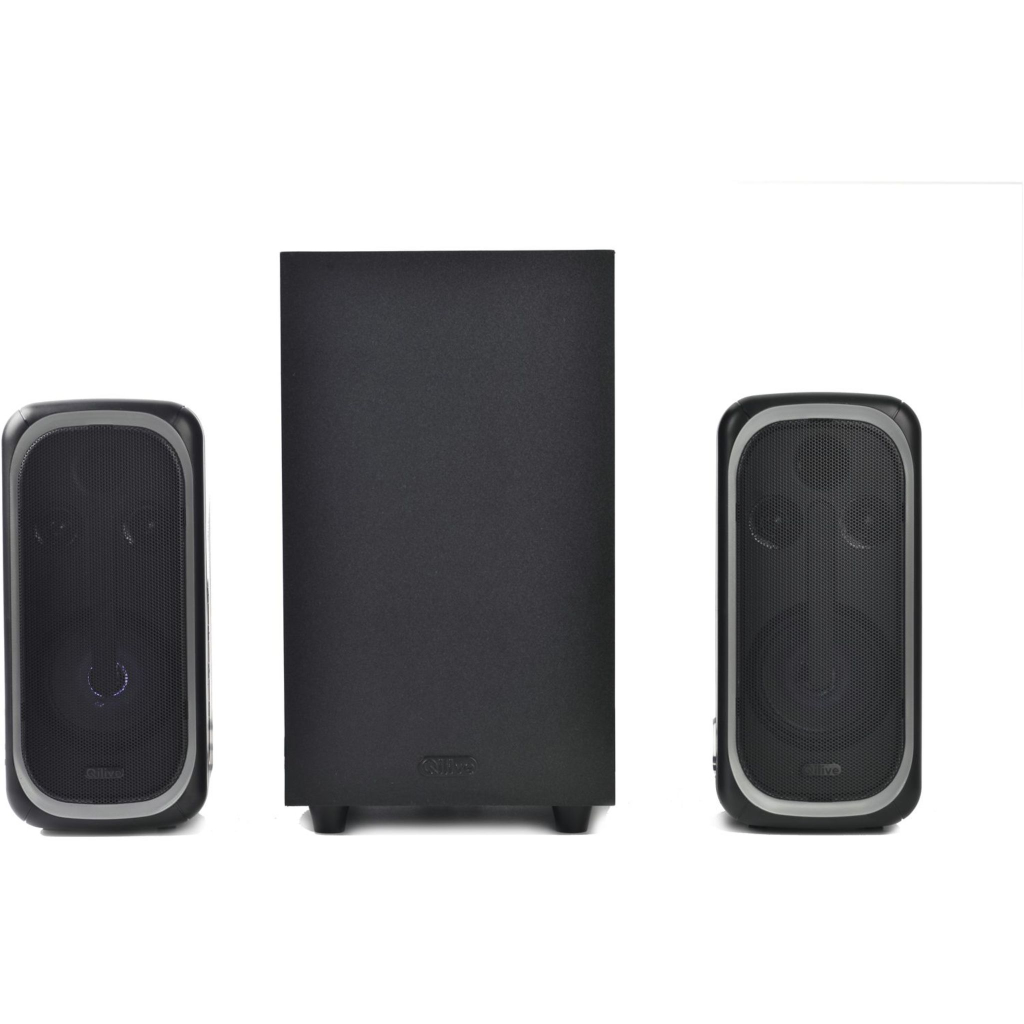 Voir la diapositive 4 : QILIVE Enceinte portable GAMING BT 2.1 - Noir