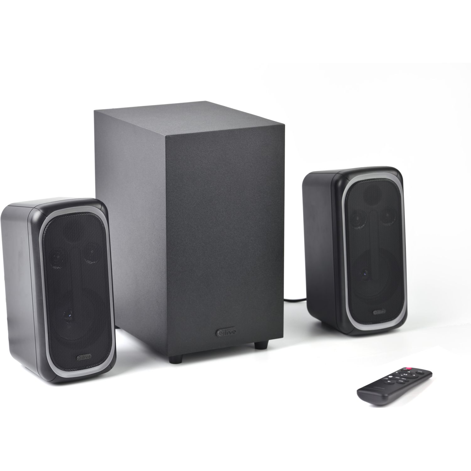 Voir la diapositive 6 : QILIVE Enceinte portable GAMING BT 2.1 - Noir