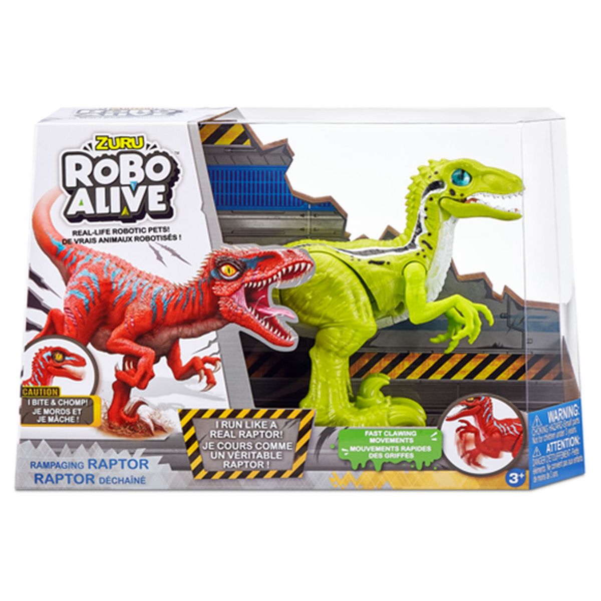 ZURU Figurine Robo Alive Raptor