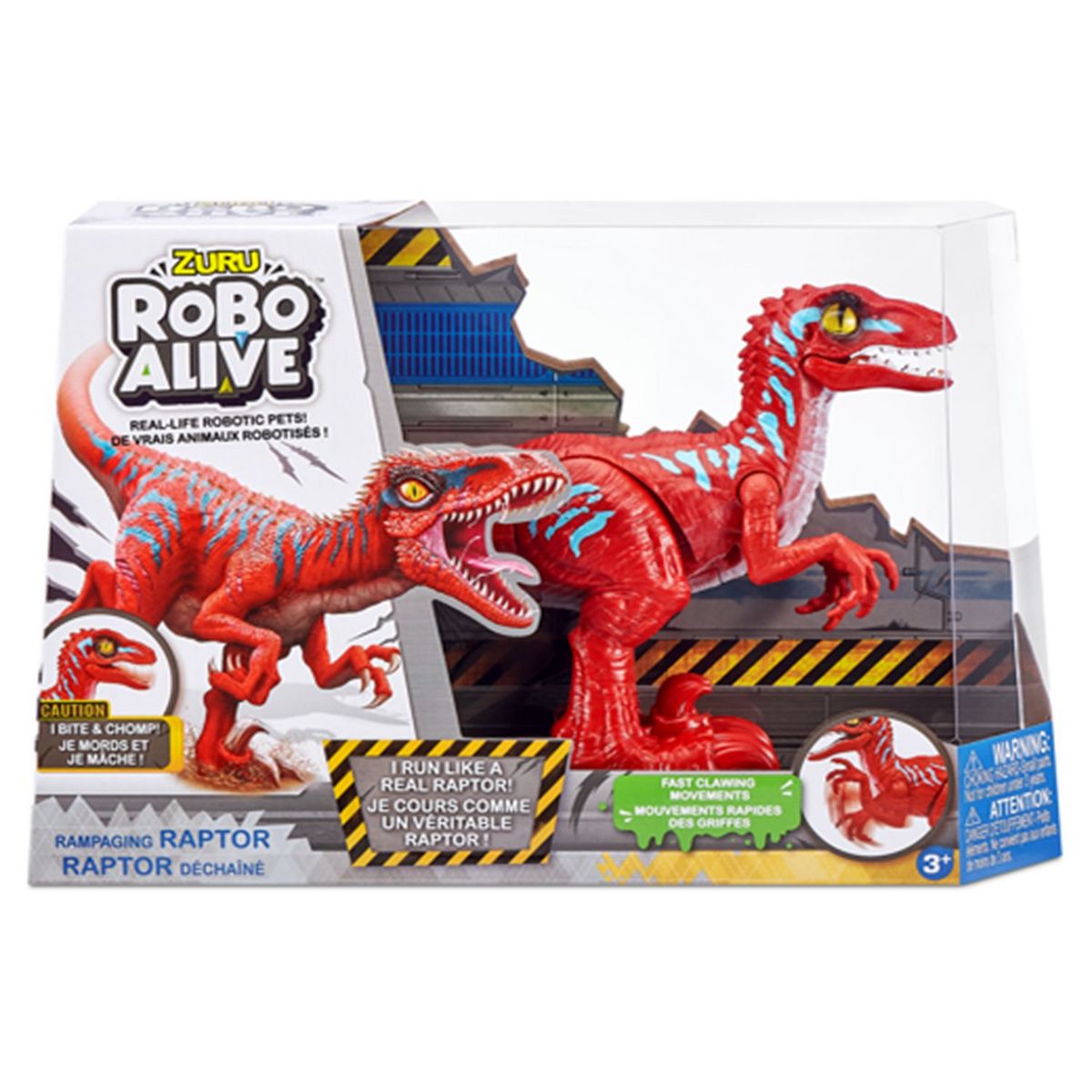 ZURU Figurine Robo Alive Raptor