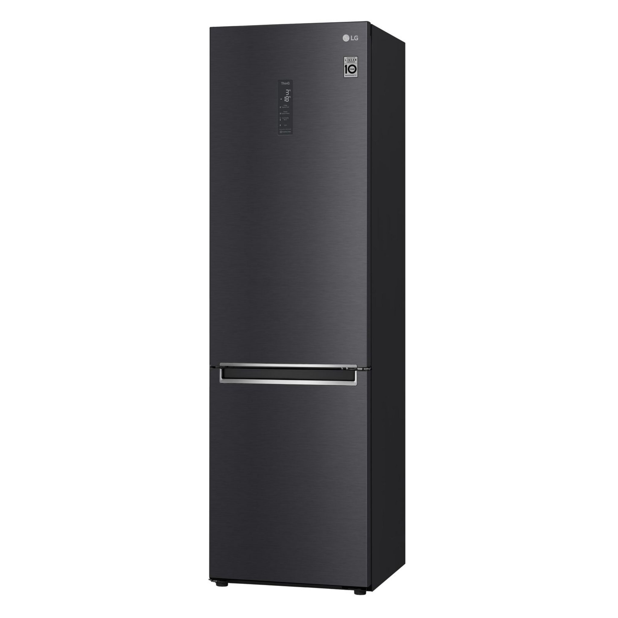 Voir la diapositive 5 : LG Réfrigérateur combiné GBB72MCUDN, 384 L, Froid ventilé No frost, D