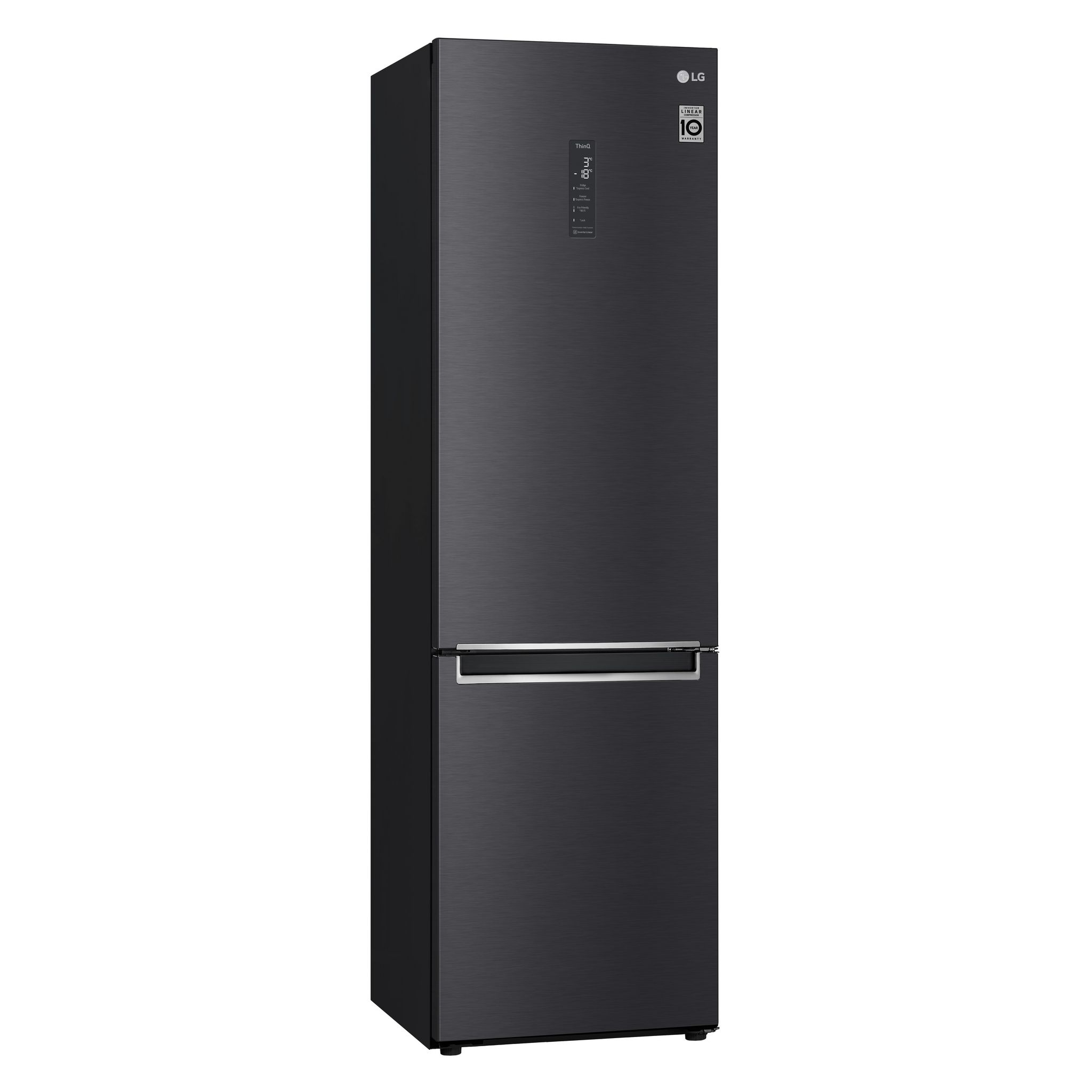 Voir la diapositive 2 : LG Réfrigérateur combiné GBB72MCUDN, 384 L, Froid ventilé No frost, D