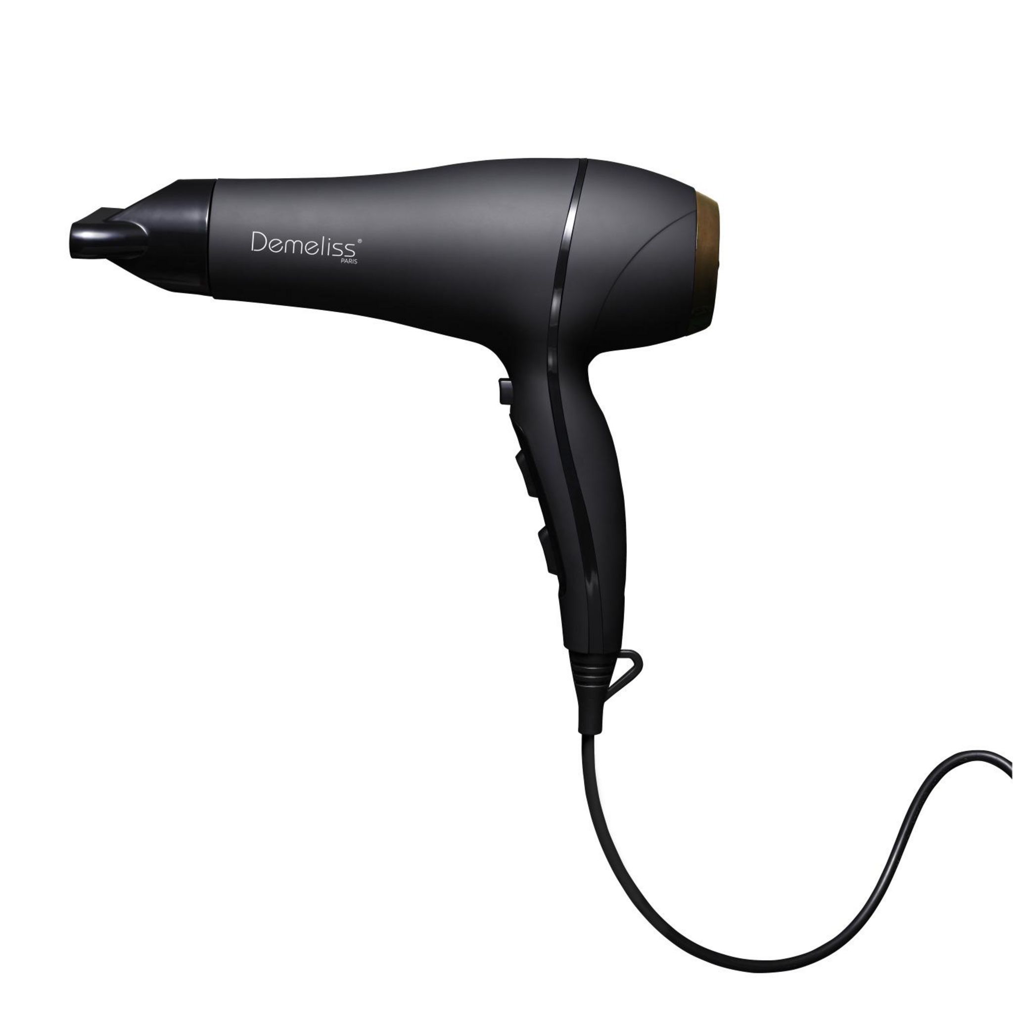 Voir la diapositive 2 : DEMELISS Sèche cheveux avec diffuseur AC2200 - Gris